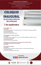 Coloquio inaugural
