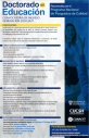 Convocatoria: Doctorado en Educación Generación 2024-2027